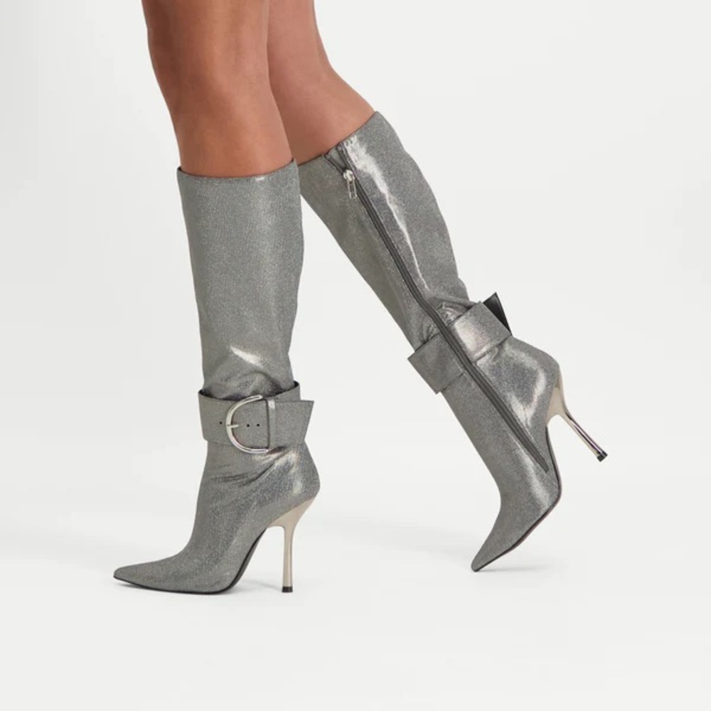 Steve Madden Priyanka Boot Silver